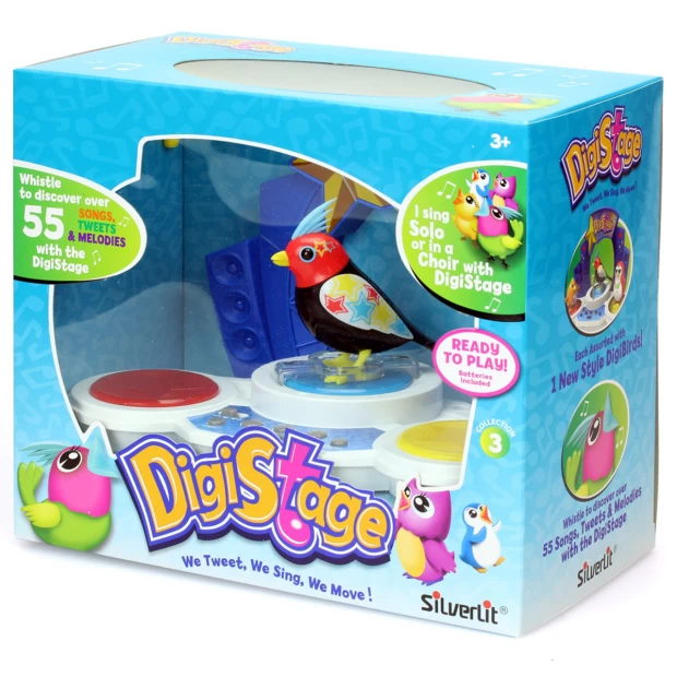 DigiBirds Птичка со сценой