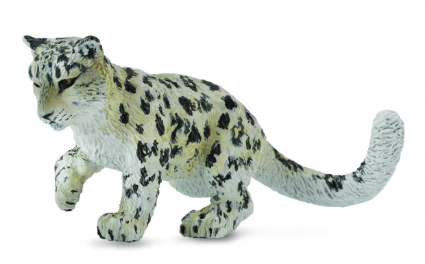 Детёныш снежного барса фигурка животного детёныш серого волка 7 см canis lupus фигурка игрушка дикого животного