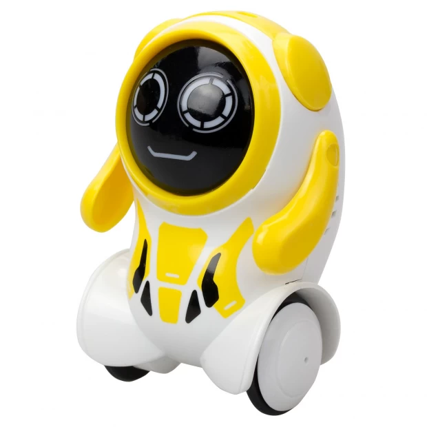Робот Покибот желтый круглый - фото 2