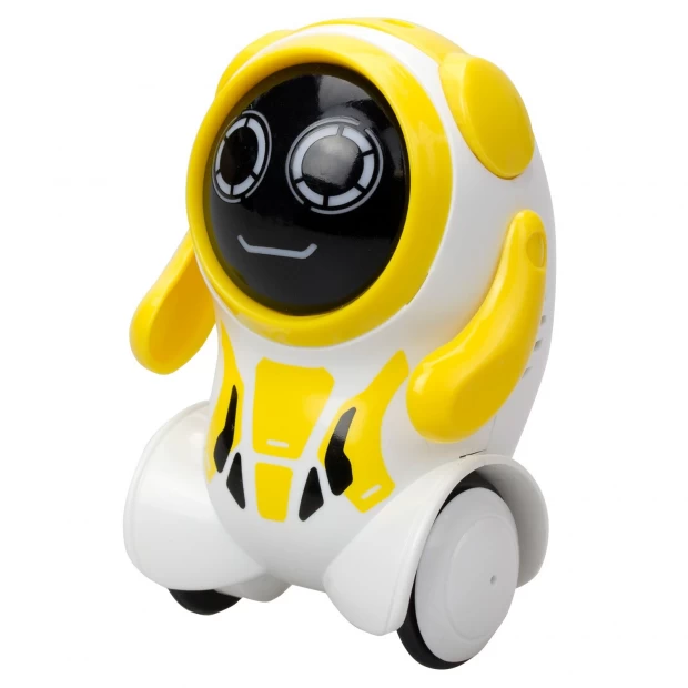 Робот Покибот желтый круглый - фото 4