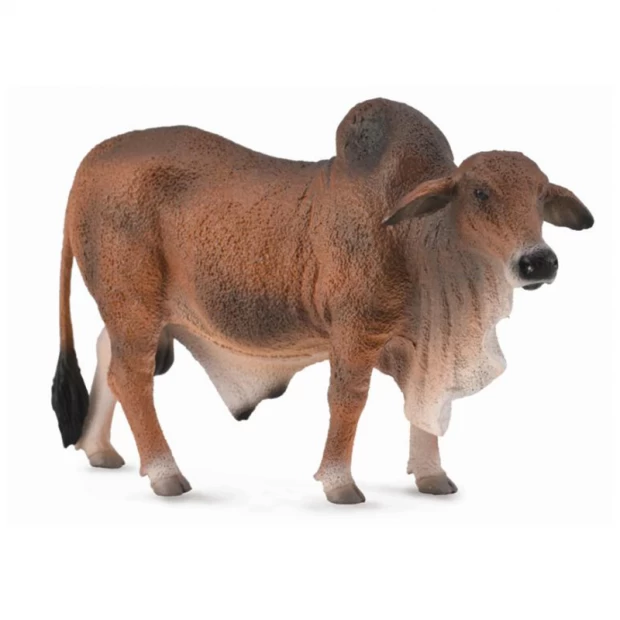 фигурка collecta красный брахманский бык 88599 9 см Фигурка животного Красный брахманский бык