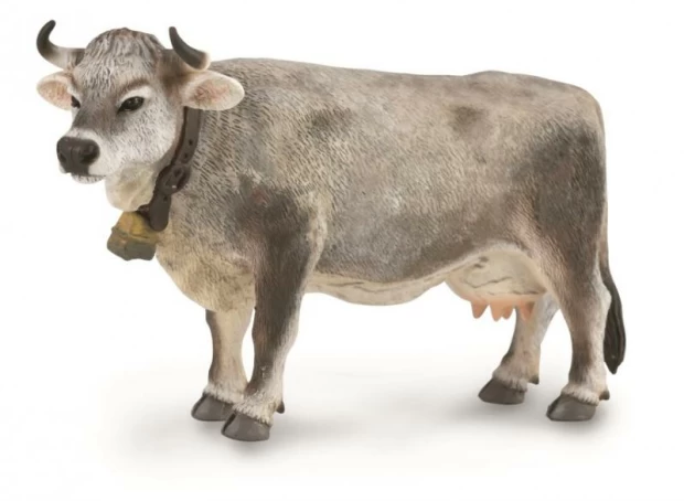 фигурка животного collecta корова тирольская серая Фигурка животного Тирольская корова