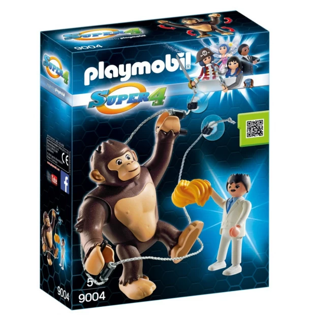 

Playmobil Конструктор Гигантский обезьяний гонг