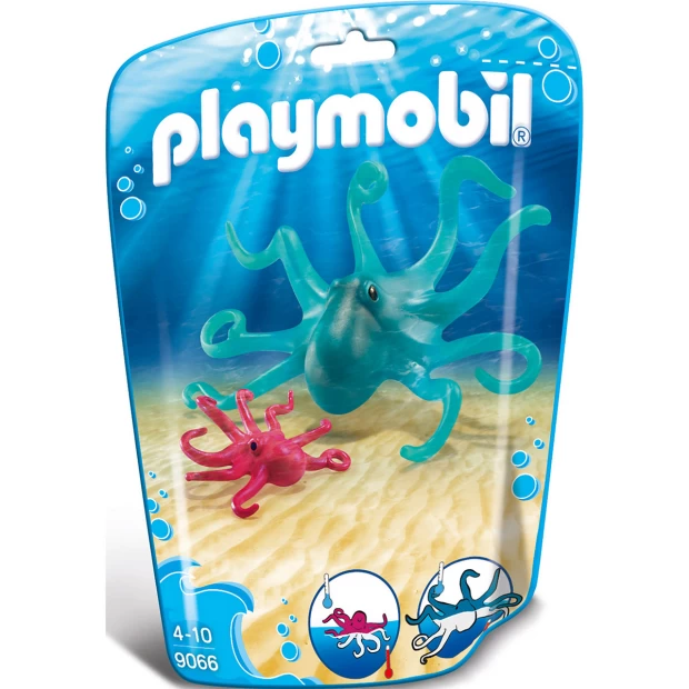 Playmobil Конструктор Осьминог с детенышем - фото 1