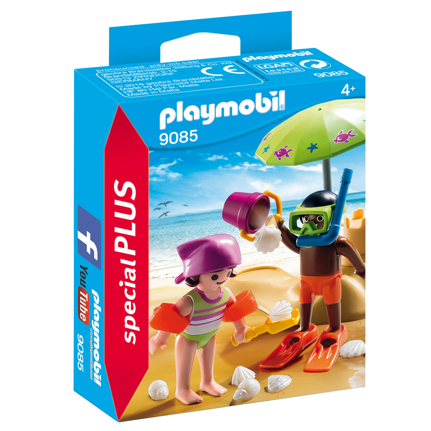 фото Конструктор playmobil экстра-набор: дети на пляже