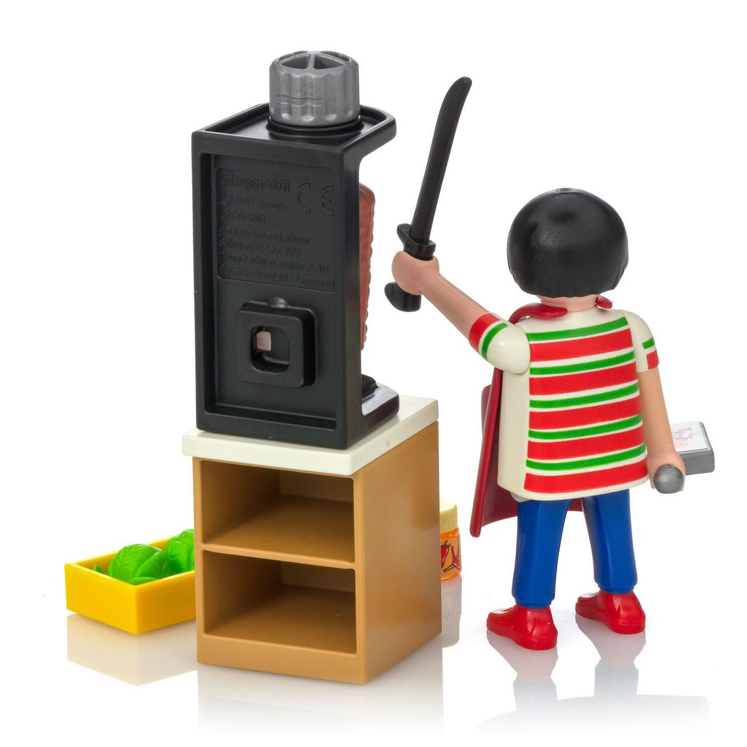 фото Конструктор playmobil экстра-набор: продавец кебабов