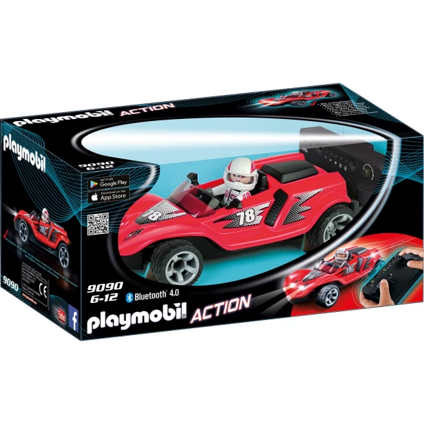 Playmobil Конструктор Радиоуправляемый ракетный гонщик - фото 1