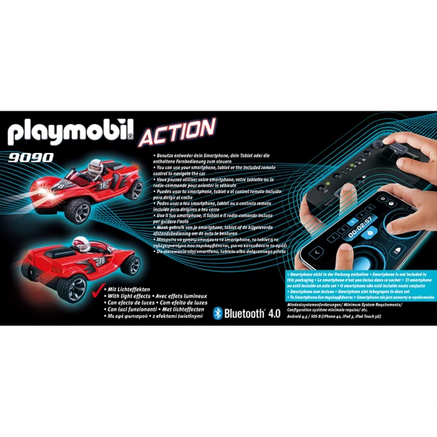 Playmobil Конструктор Радиоуправляемый ракетный гонщик - фото 2