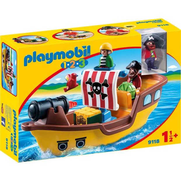 

Playmobil Конструктор Пиратский корабль