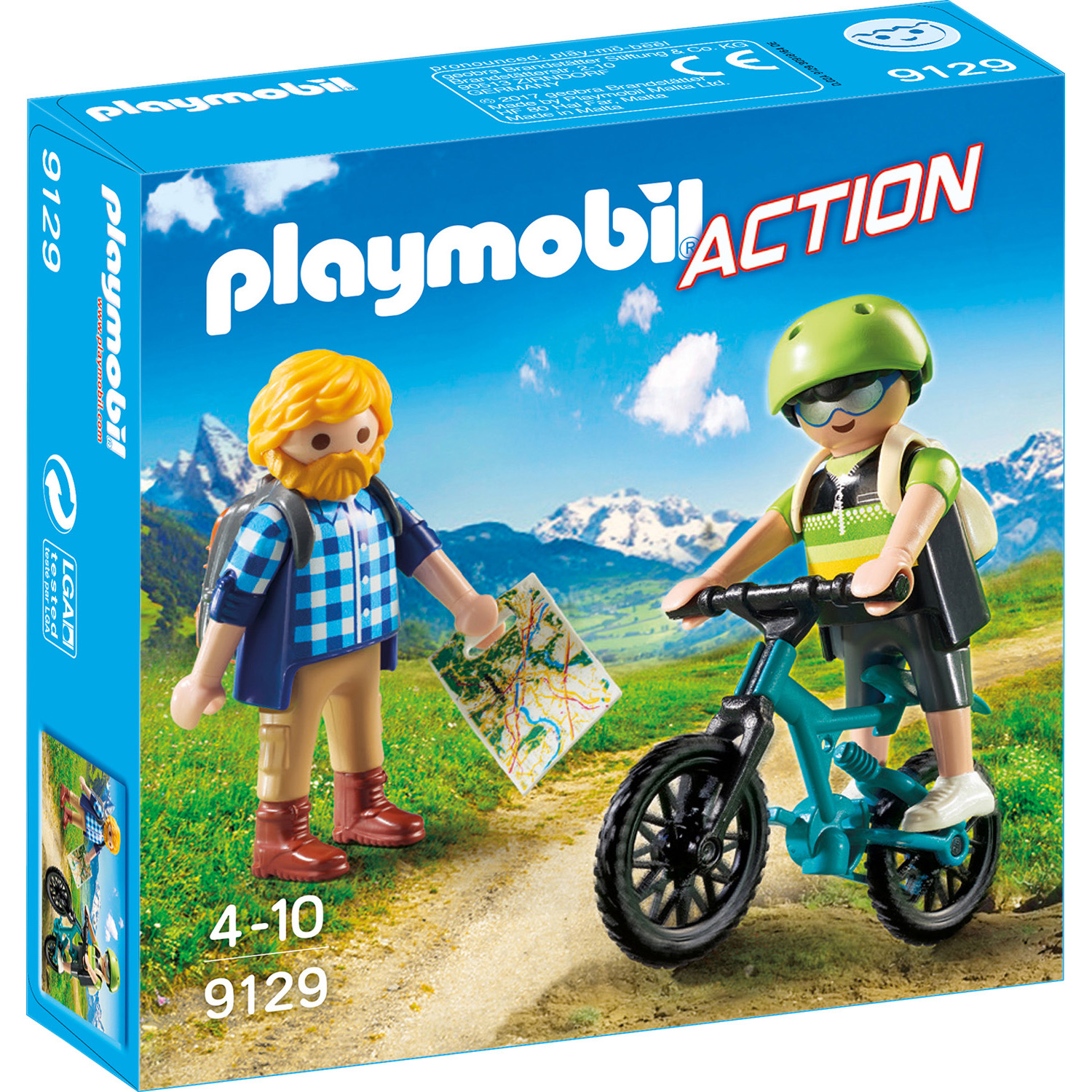 

Playmobil Конструктор Байкер и путешественник, 9129pm