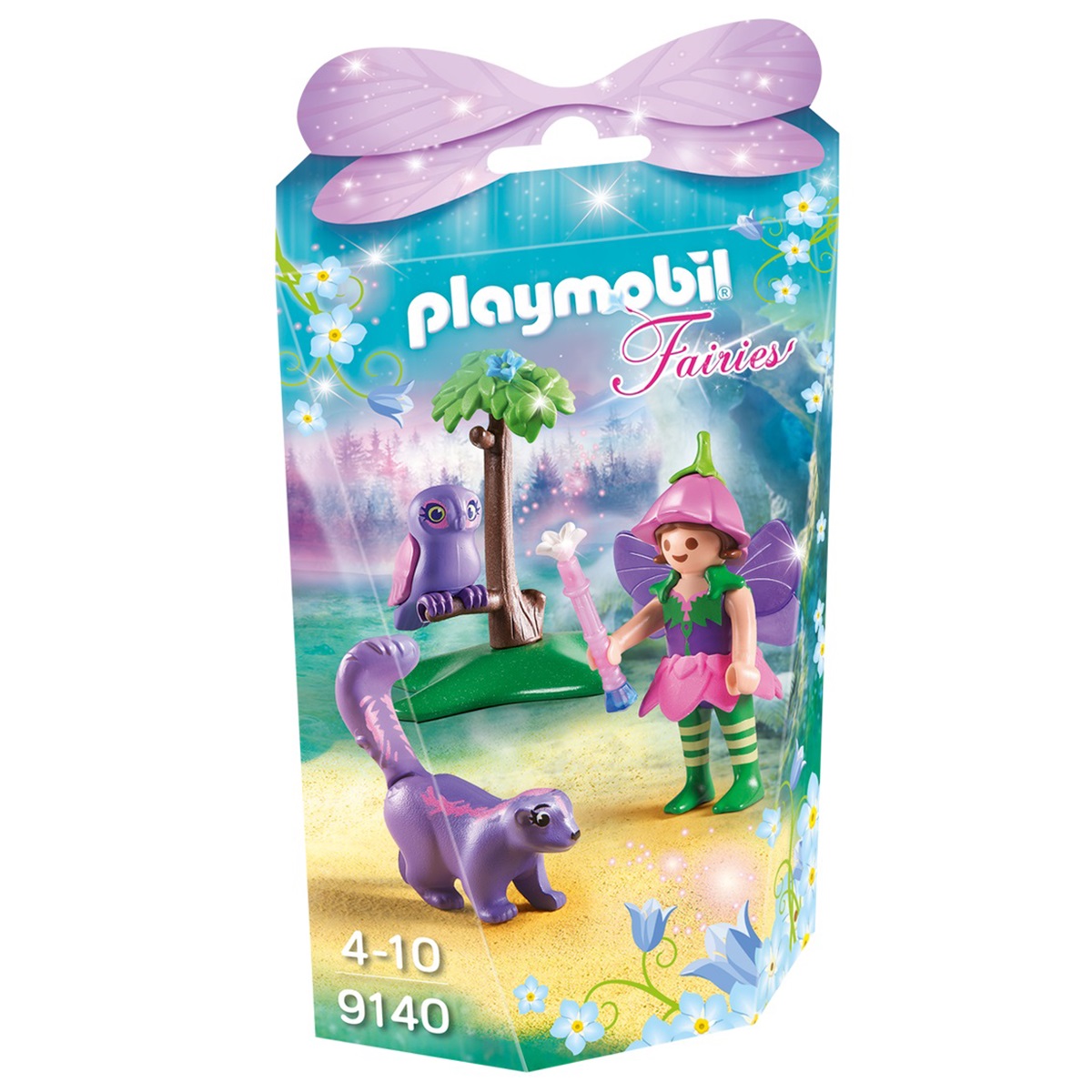 Playmobil Конструктор Девочка-фея с животными друзьями 9140pm - фото 1
