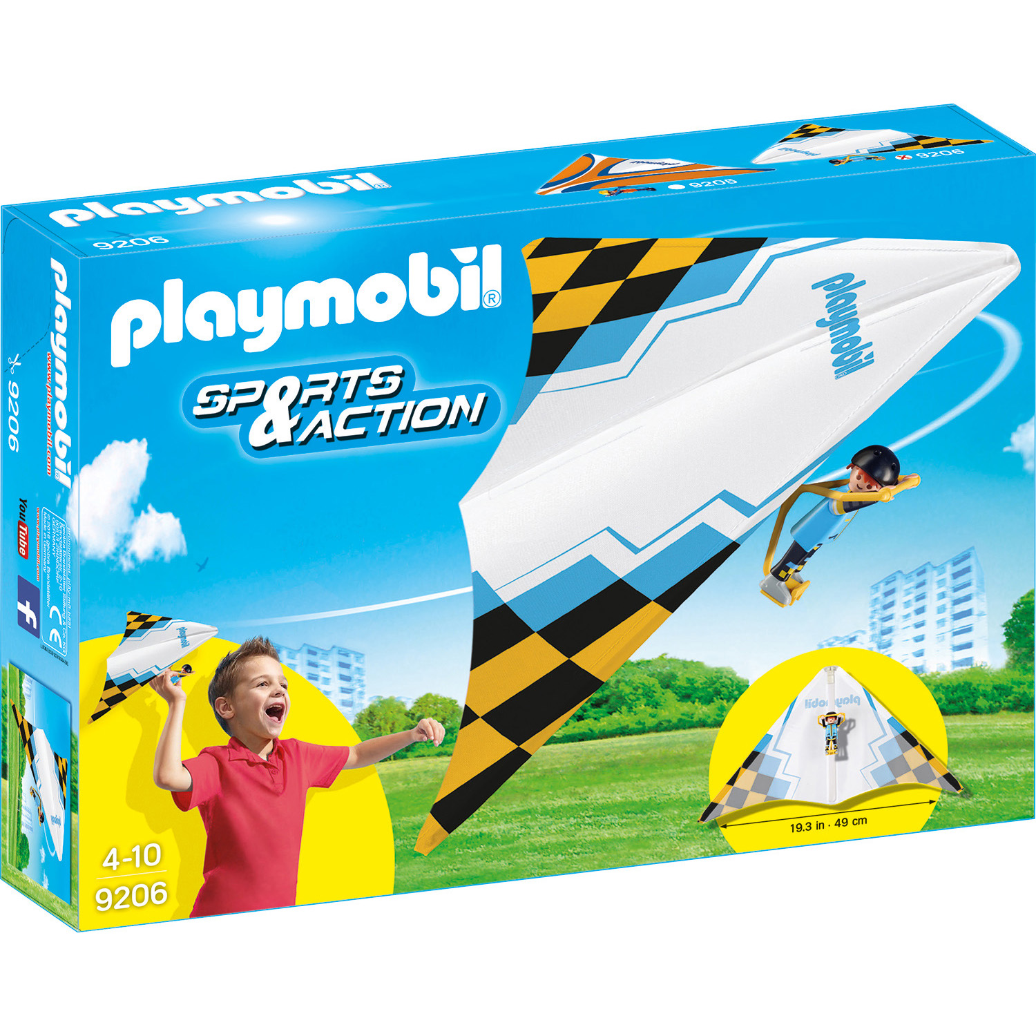 

Конструктор Playmobil Желтый дельтаплан, 9206pm