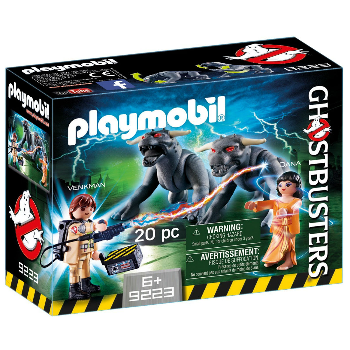 

Конструктор Playmobil Охотники за привидениями: Питер Венкман и ужасные собаки, 9223pm