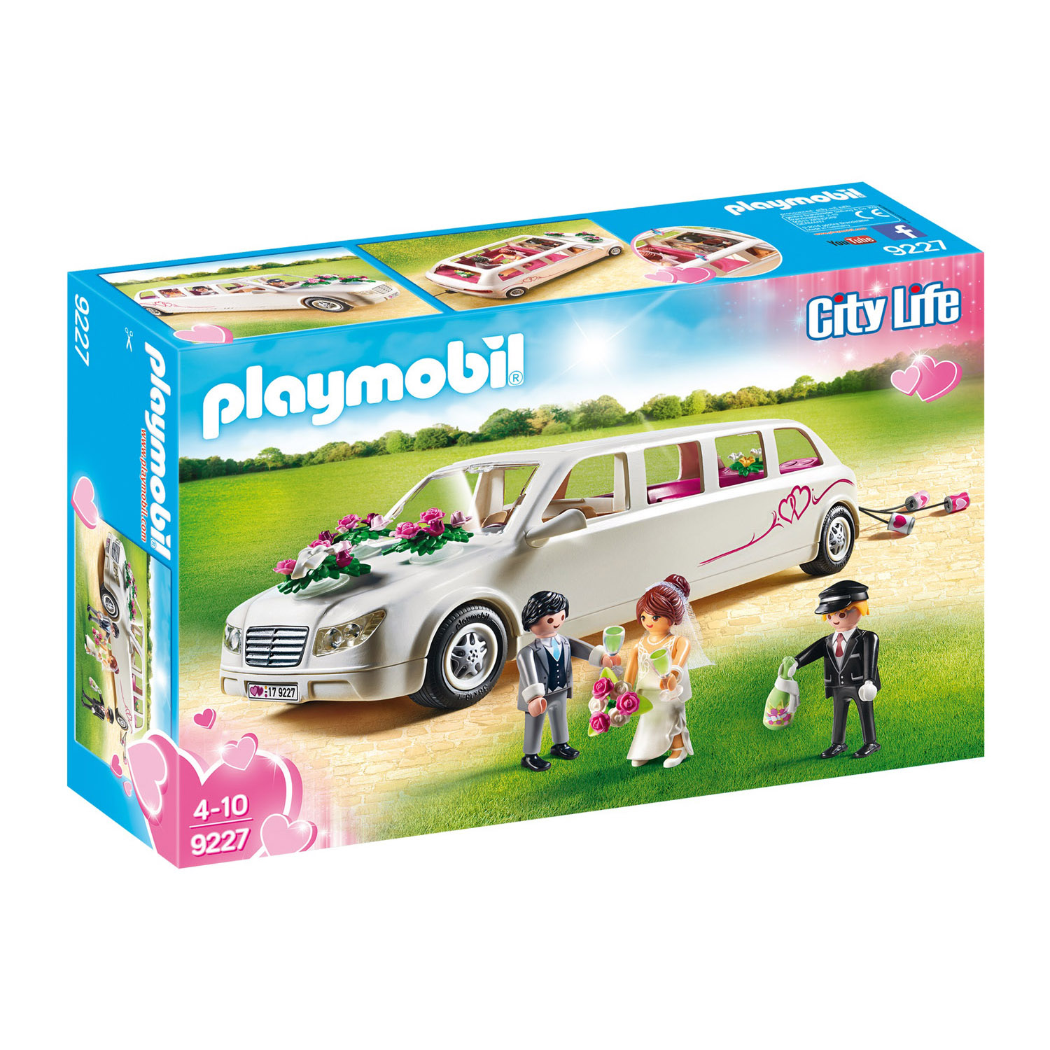 Playmobil Конструктор Лимузин для новобрачных 9227pm - фото 1