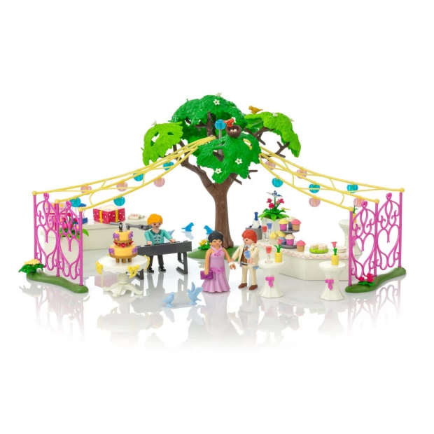 фото Playmobil конструктор стол для росписи новобрачных