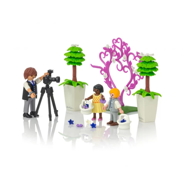 Playmobil Конструктор Фотограф и дети с цветами