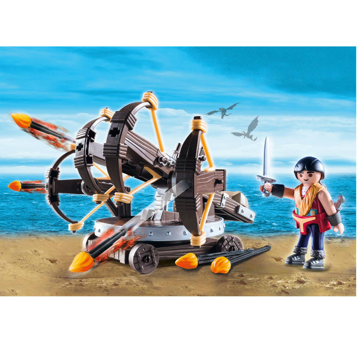 Playmobil Конструктор Эрет с 4 Баллистами 9249pm - фото 4