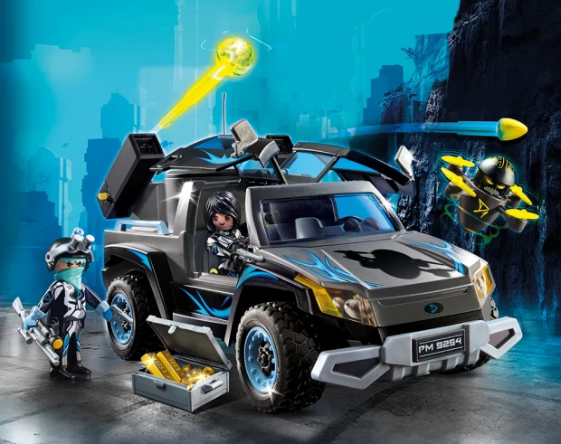 

Playmobil Конструктор Пикап доктора Дрона