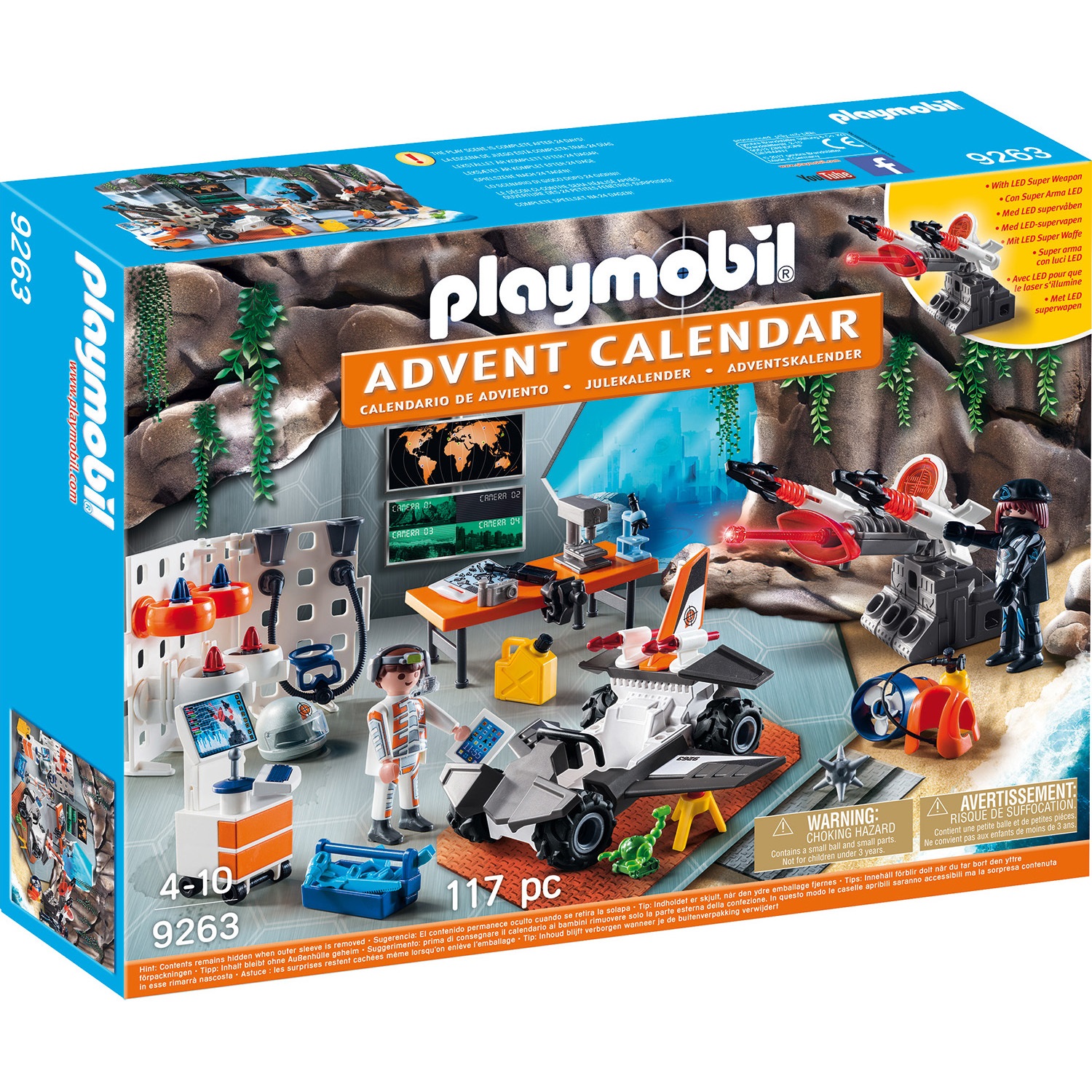 

Playmobil Конструктор Адвент-календарь Суперагенты, 9263pm