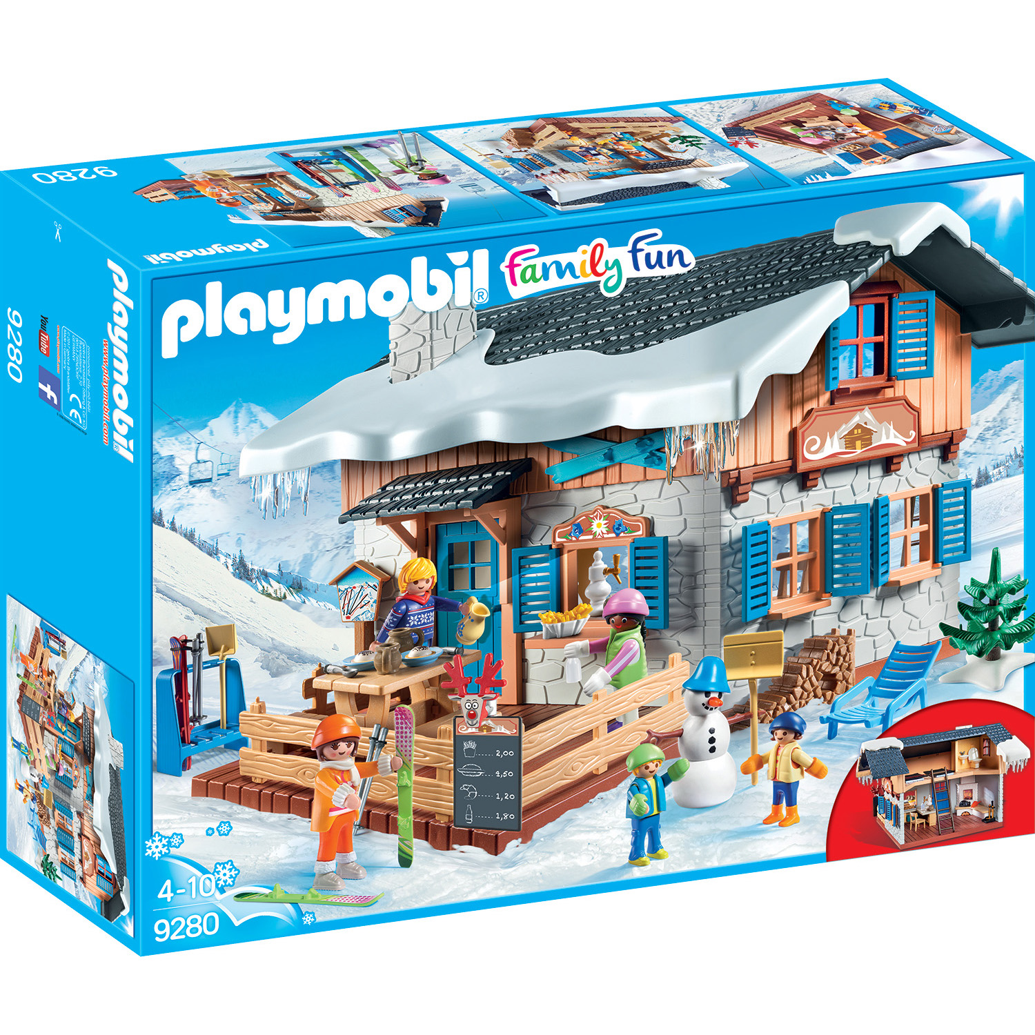

Конструктор Playmobil Зимние виды спорта: Лыжная база, 9280PM