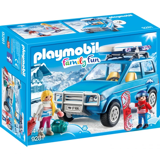 Конструктор Playmobil Зимние виды спорта: Зимний внедорожник - фото 1