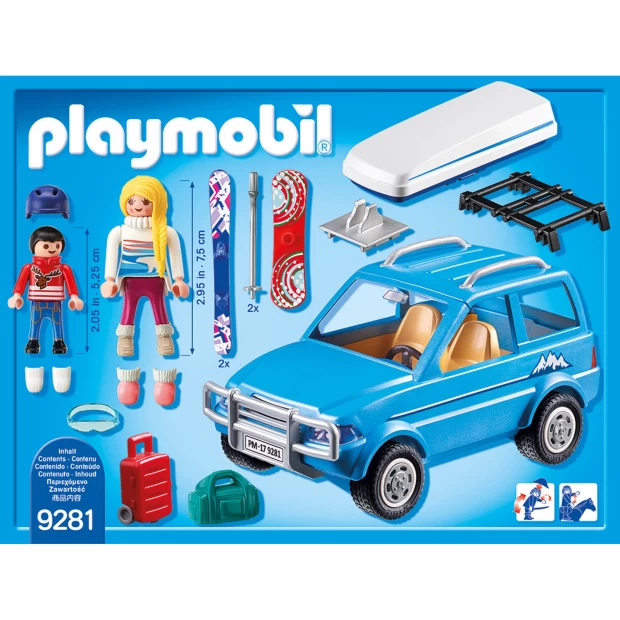 Конструктор Playmobil Зимние виды спорта: Зимний внедорожник - фото 2