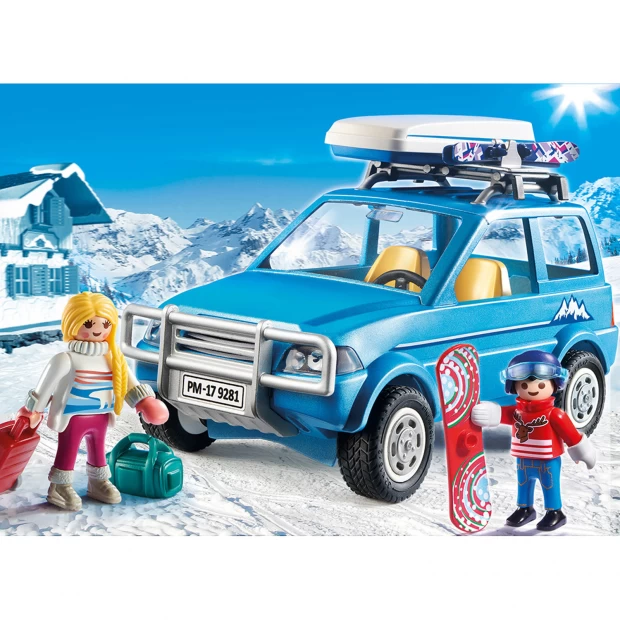 Конструктор Playmobil Зимние виды спорта: Зимний внедорожник - фото 3