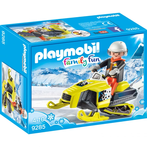 Playmobil Конструктор Сноумобиль - фото 1