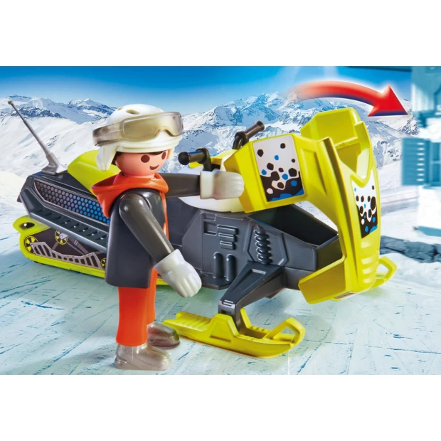 Playmobil Конструктор Сноумобиль - фото 5