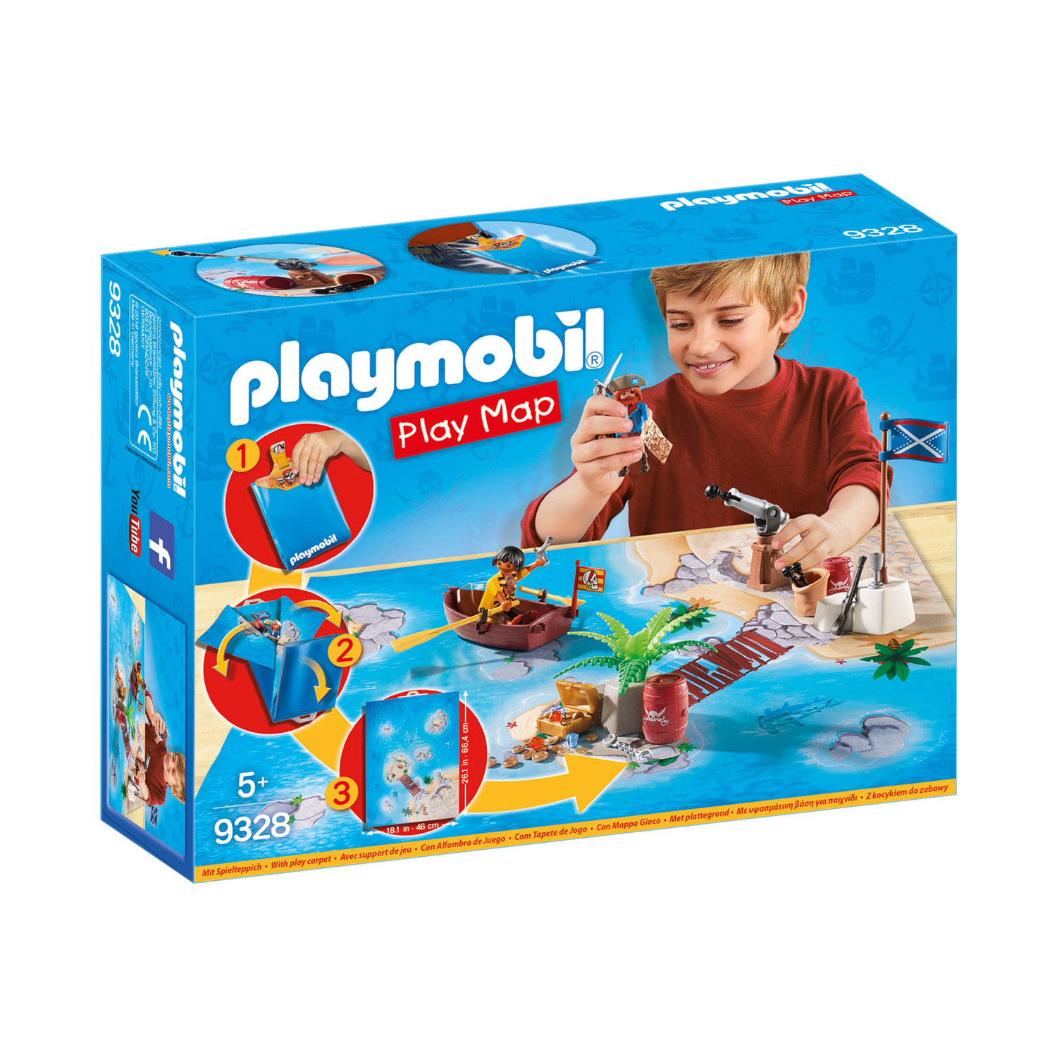 

Playmobil Конструктор Приключения пиратов, 9328PM