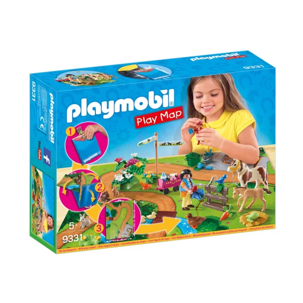

Playmobil Конструктор Прогулки пони