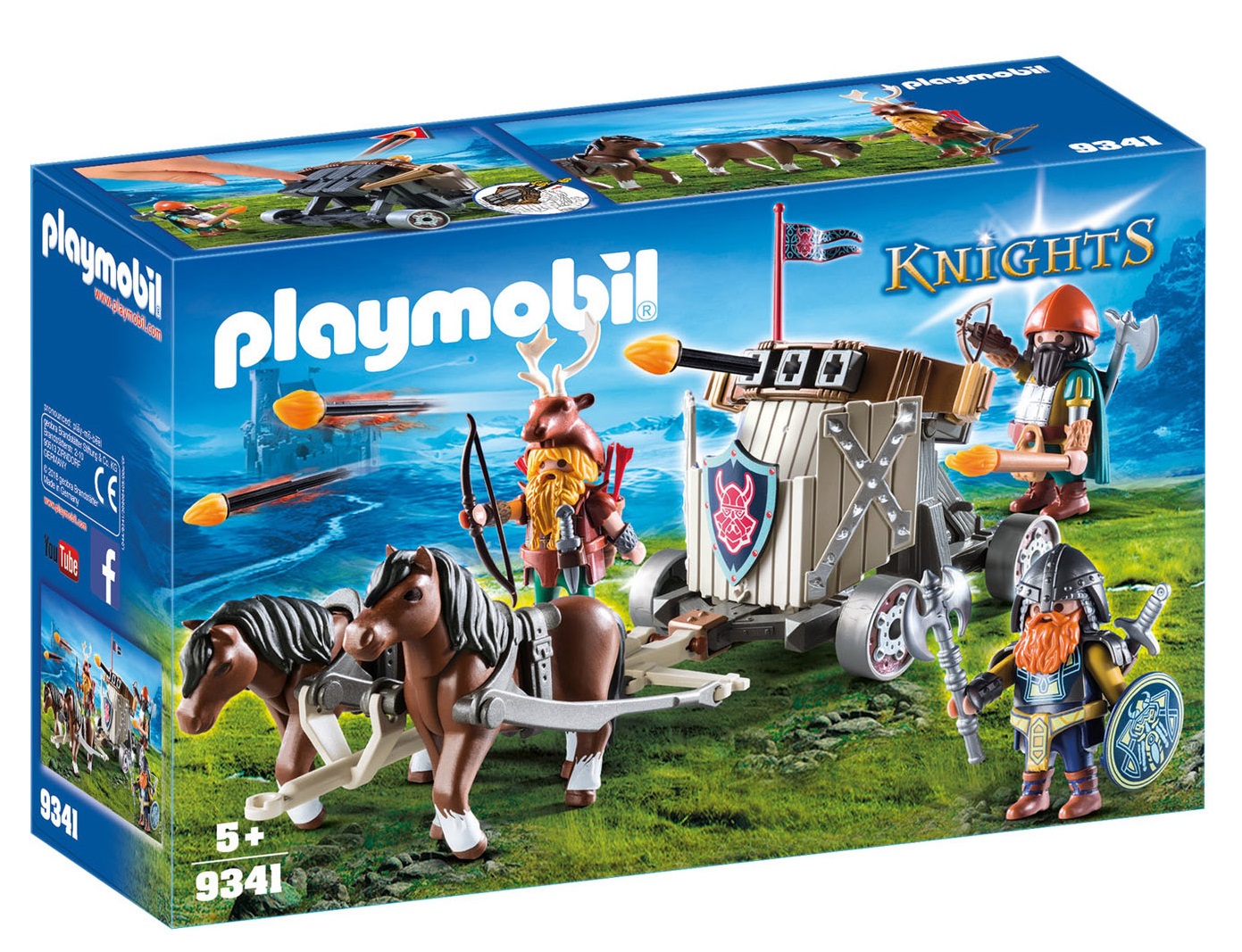 Playmobil Конструктор Конная баллиста 9341pm - фото 1