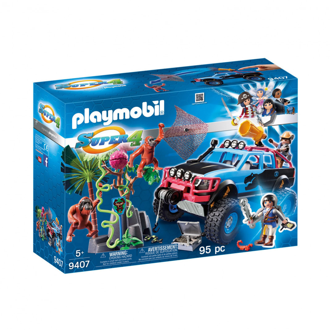 Playmobil Playmobil Конструктор Монстр-грузовик с Алекс и Рок Брок