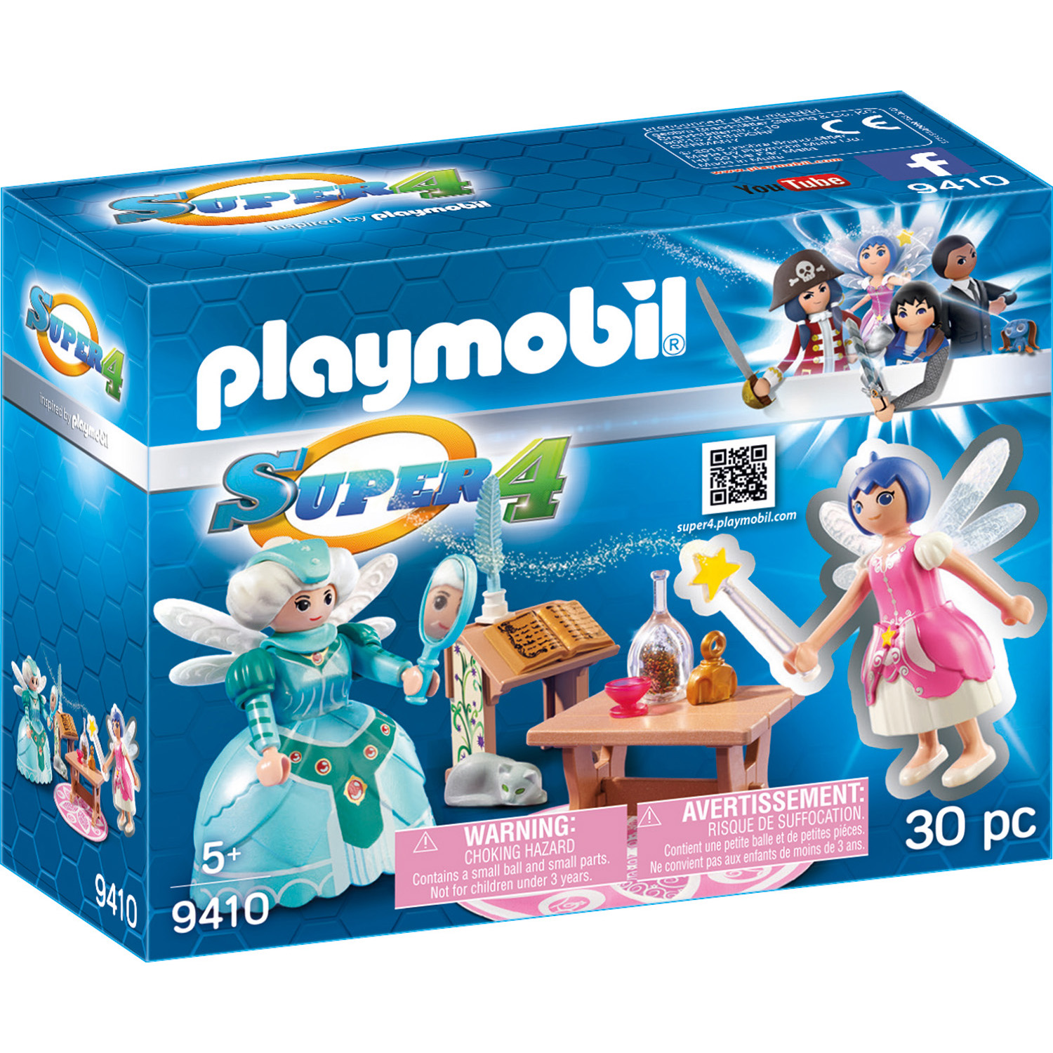 Конструктор Playmobil Супер4: Большая фея с феей Твинкл 9410PM - фото 1