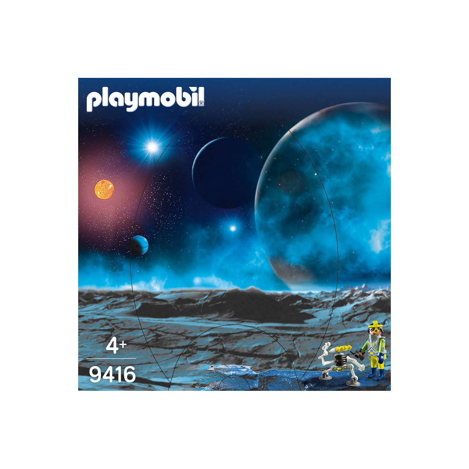 Playmobil Конструктор Космический агент с роботом 9416pm - фото 3