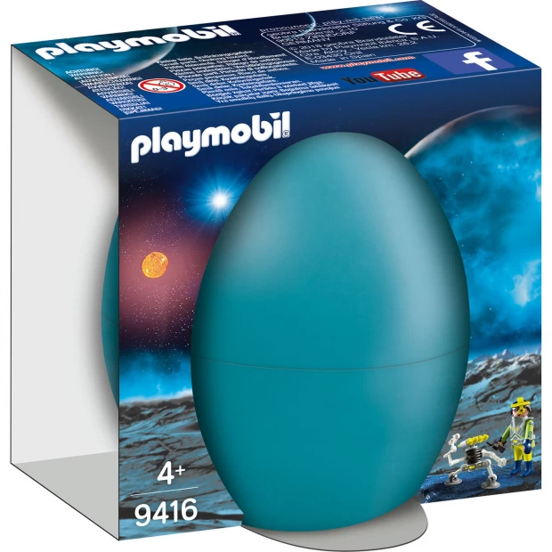 Playmobil Конструктор Космический агент с роботом
