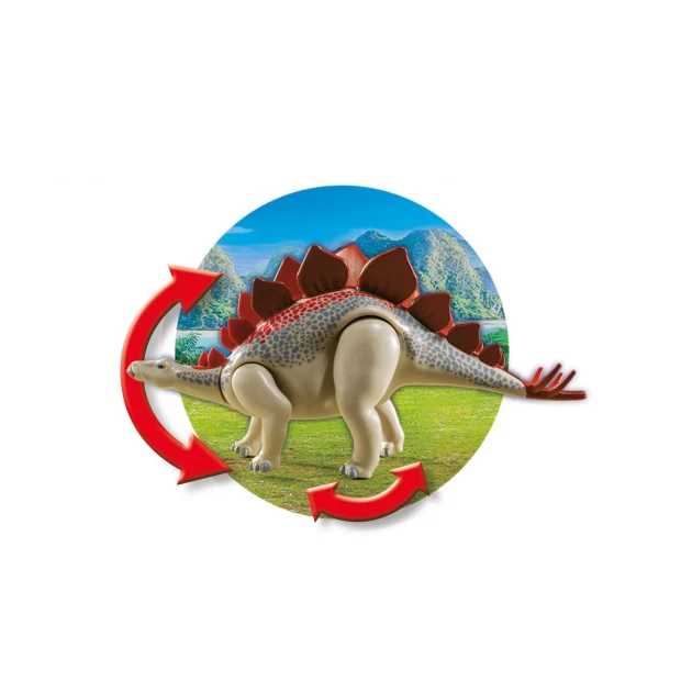 Playmobil Конструктор Исследовательский транспорт со стегозавром - фото 7