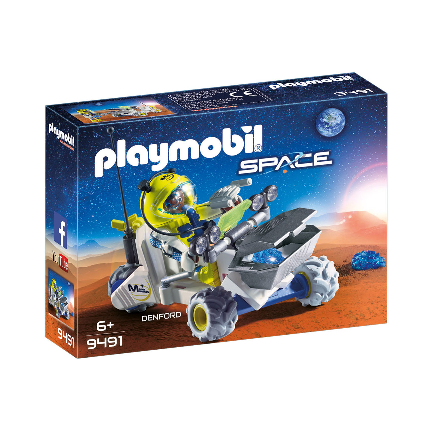 

Конструктор Playmobil Космос: Марсоход, 9491pm