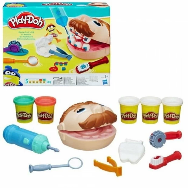 Мистер зубастик, игровой набор, Play - Doh, Копия (8605)