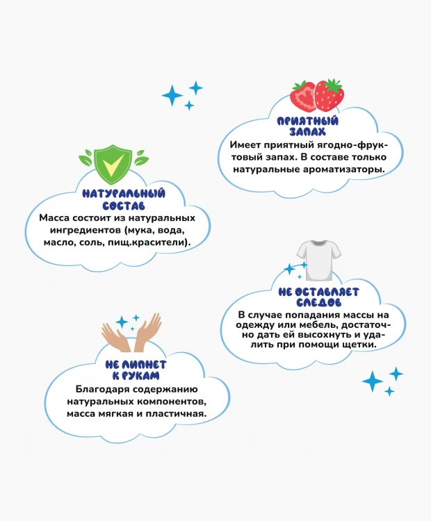 Масса для лепки Joy Doh набор Парк динозавров