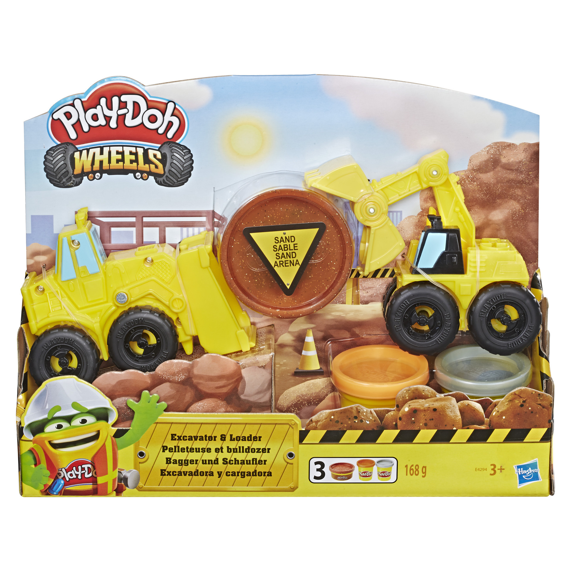 фото Play-doh игровой набор экскаватор