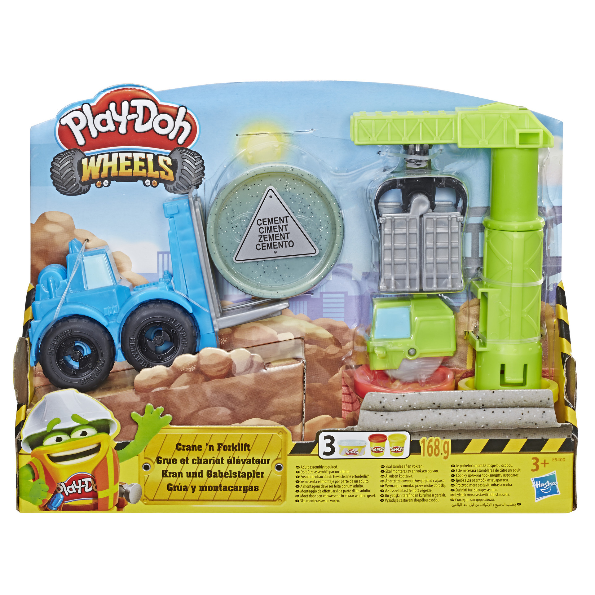 фото Play-doh игровой набор кран-погрузчик