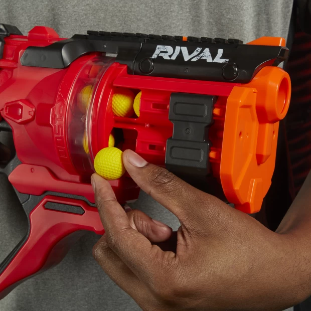 Nerf Бластер Райвл Раундхаус Красный