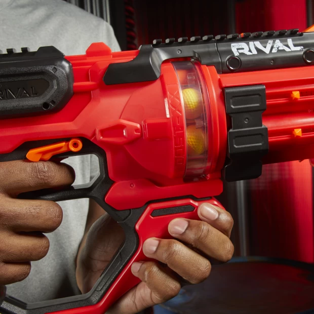 Nerf Бластер Райвл Раундхаус Красный