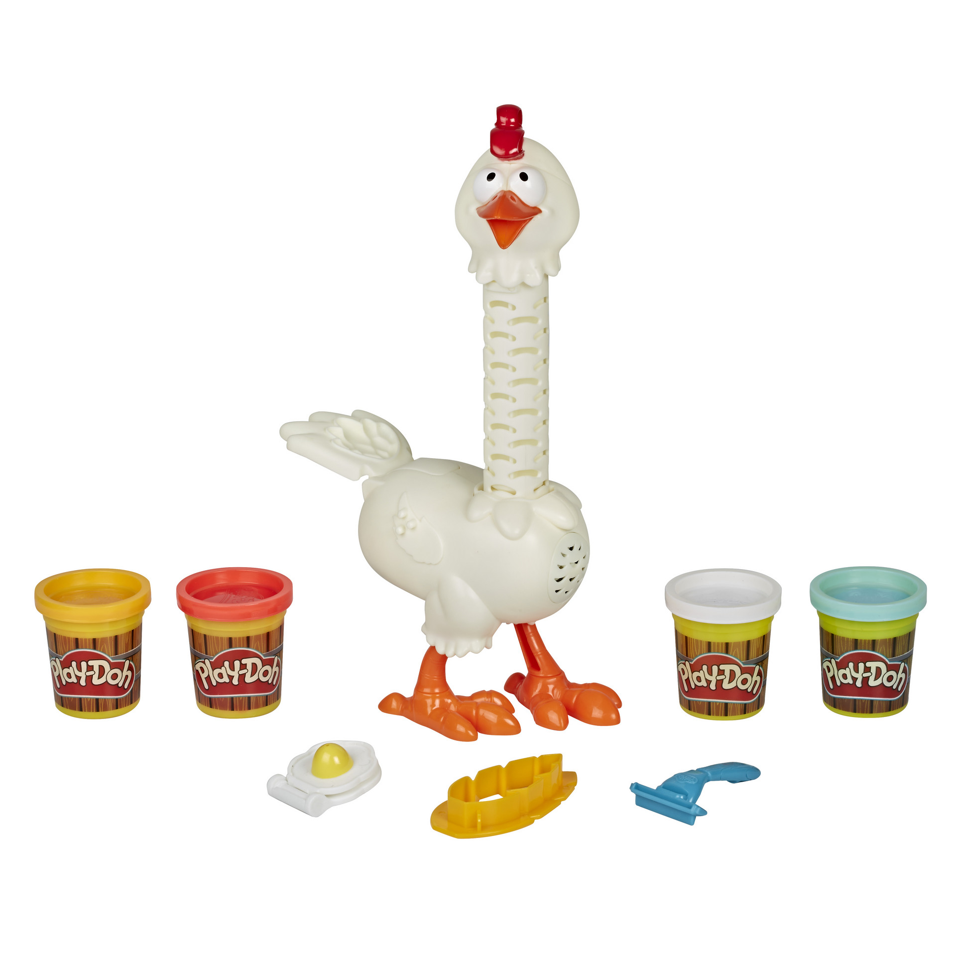 Play-Doh Игровой набор Курочка - чудо в перьях E66475L0