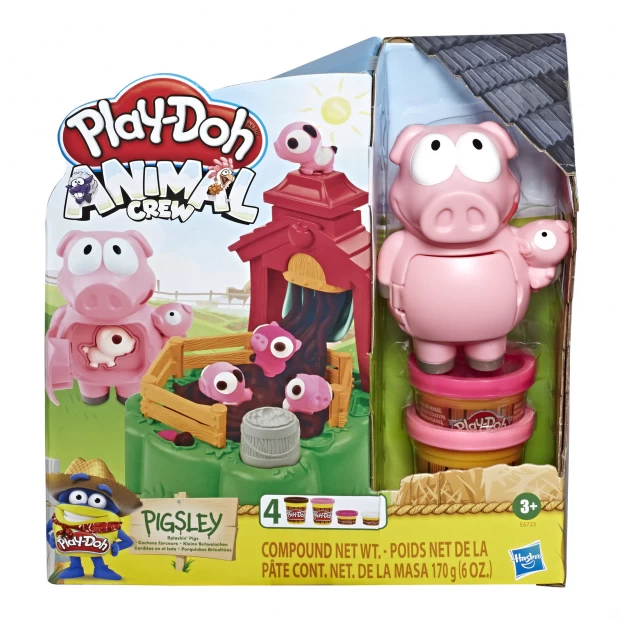 фото Play-doh игровой набор озорные поросята