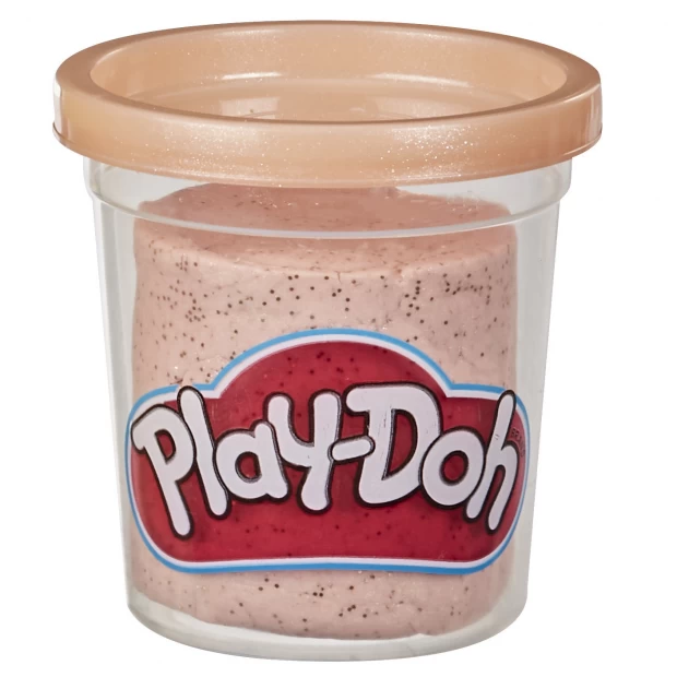 фото Play-doh набор банок для лепки золото и серебро