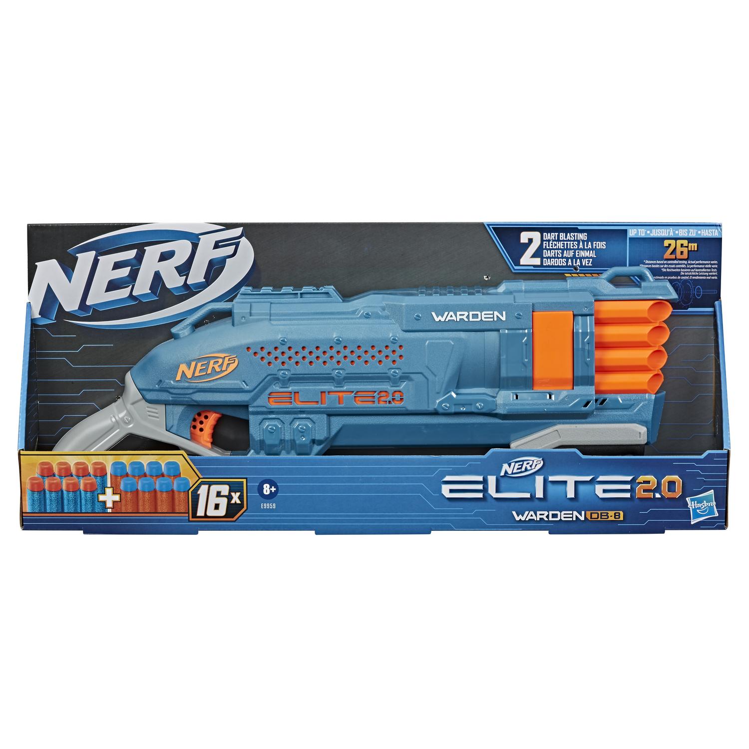 фото Nerf игр.набор бластер e2.0 варден