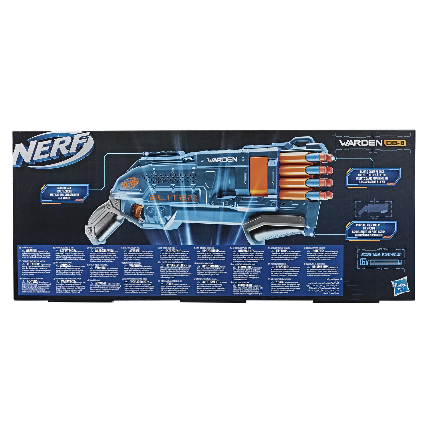 фото Nerf игр.набор бластер e2.0 варден