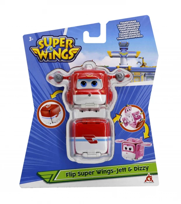 фото Роботы трансформеры джетт и диззи перевертыш super wings